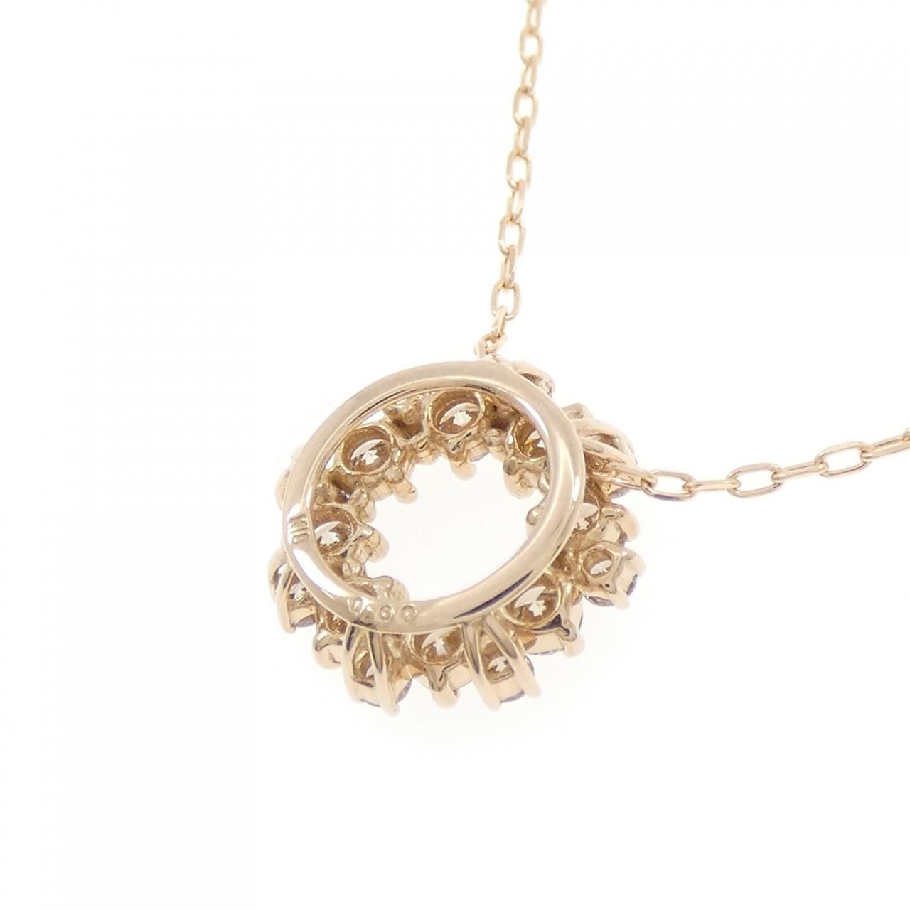 K18PG ダイヤモンド ネックレス 0.60CT