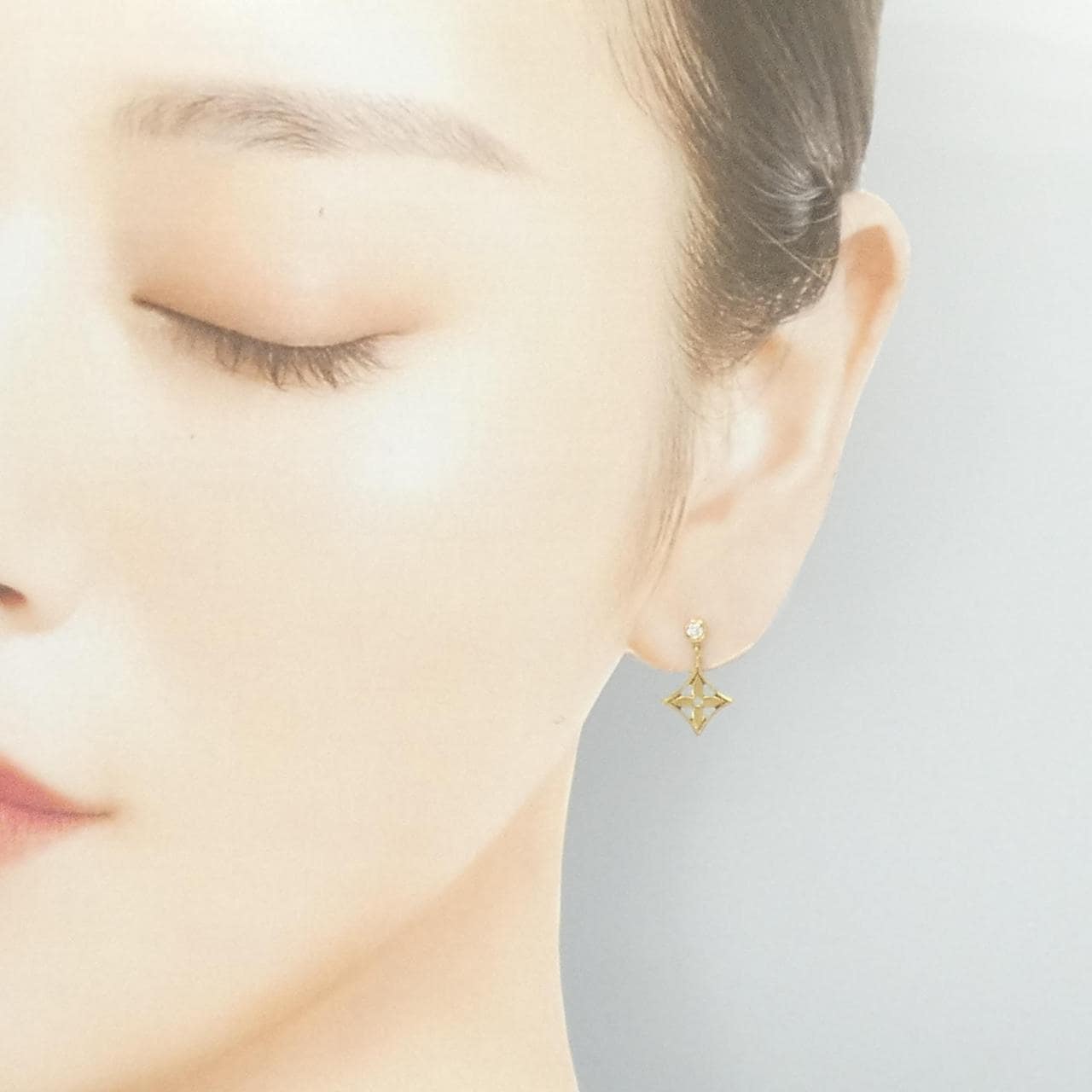 ルイヴィトン ピュス モノグラム イディール ピアス