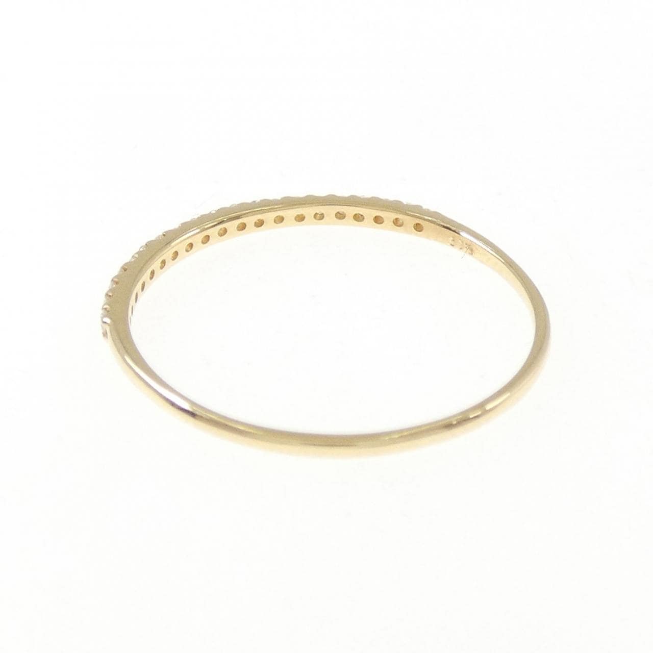【リメイク】K18YG ダイヤモンド リング 0.10CT
