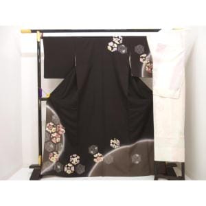 訪問着　友禅金彩加工　ボカシ染　きもの・長襦袢　２点セット