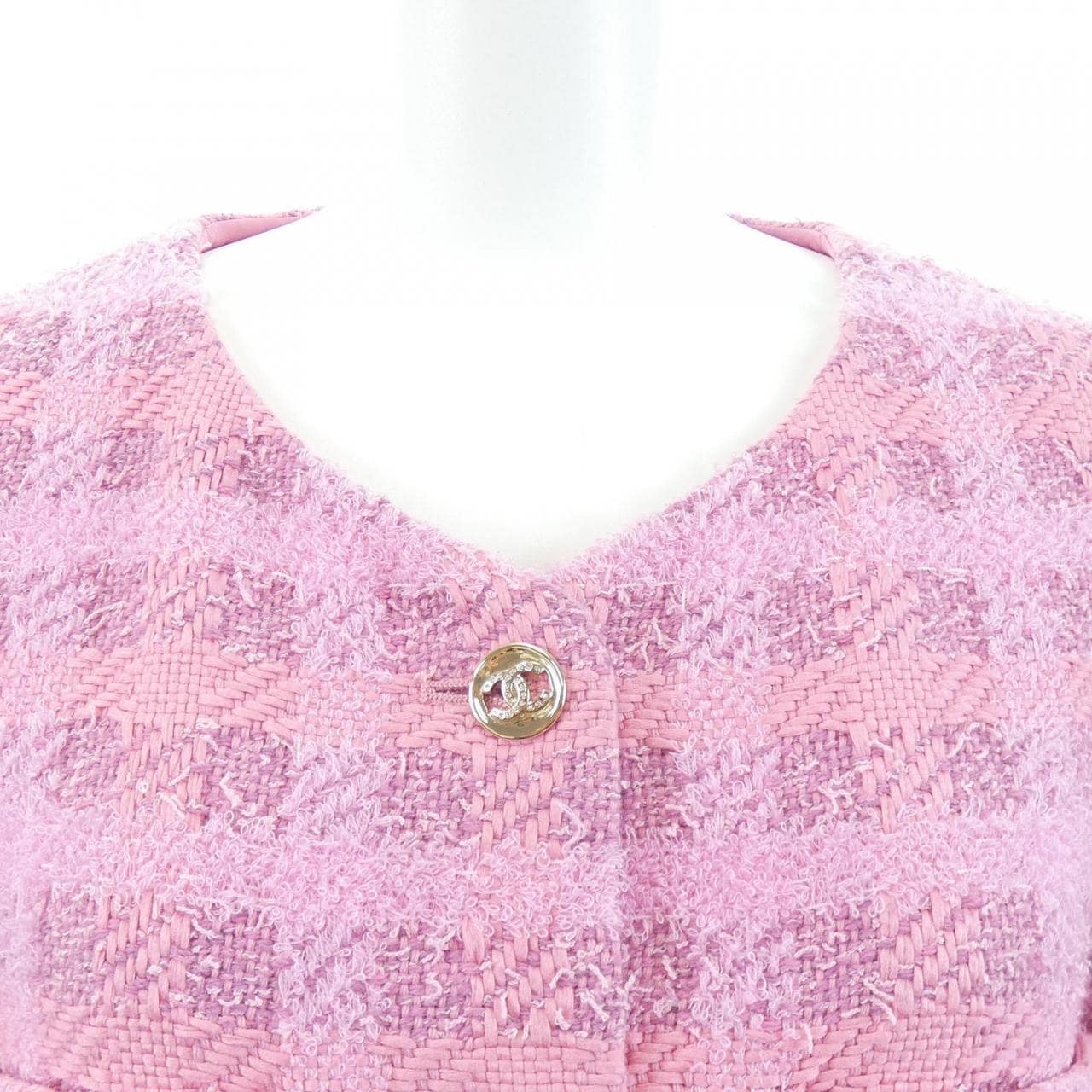シャネル CHANEL LOOK7 P76714V68549 ノーカラージャケット