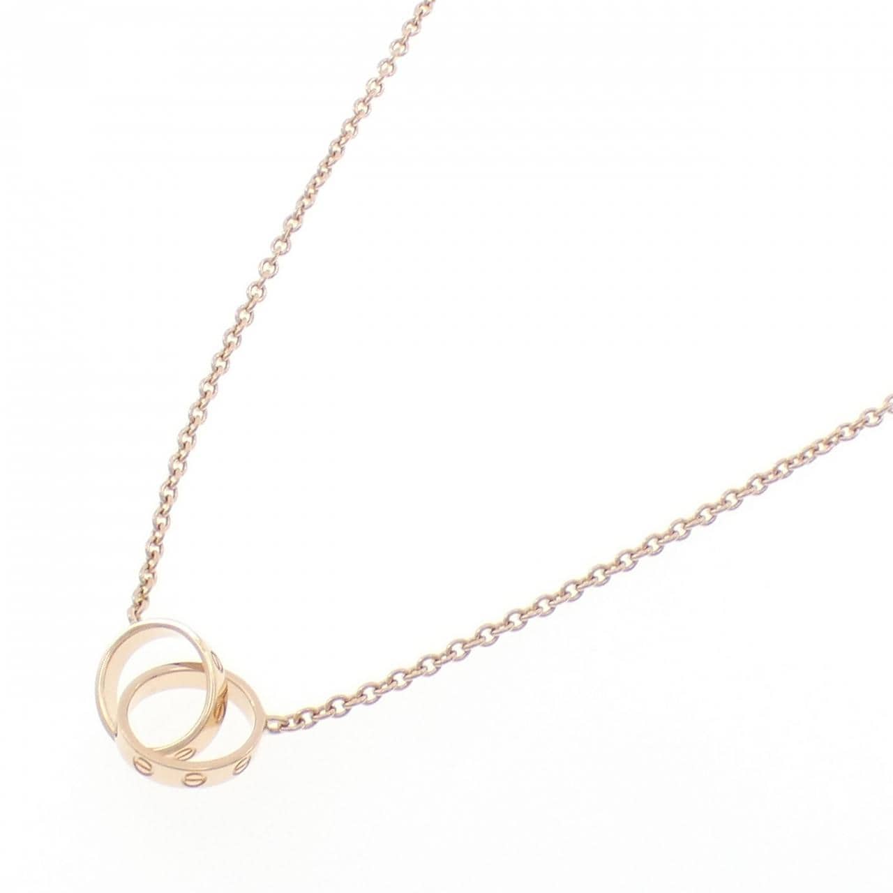 カルティエ ベビーラブ ネックレス