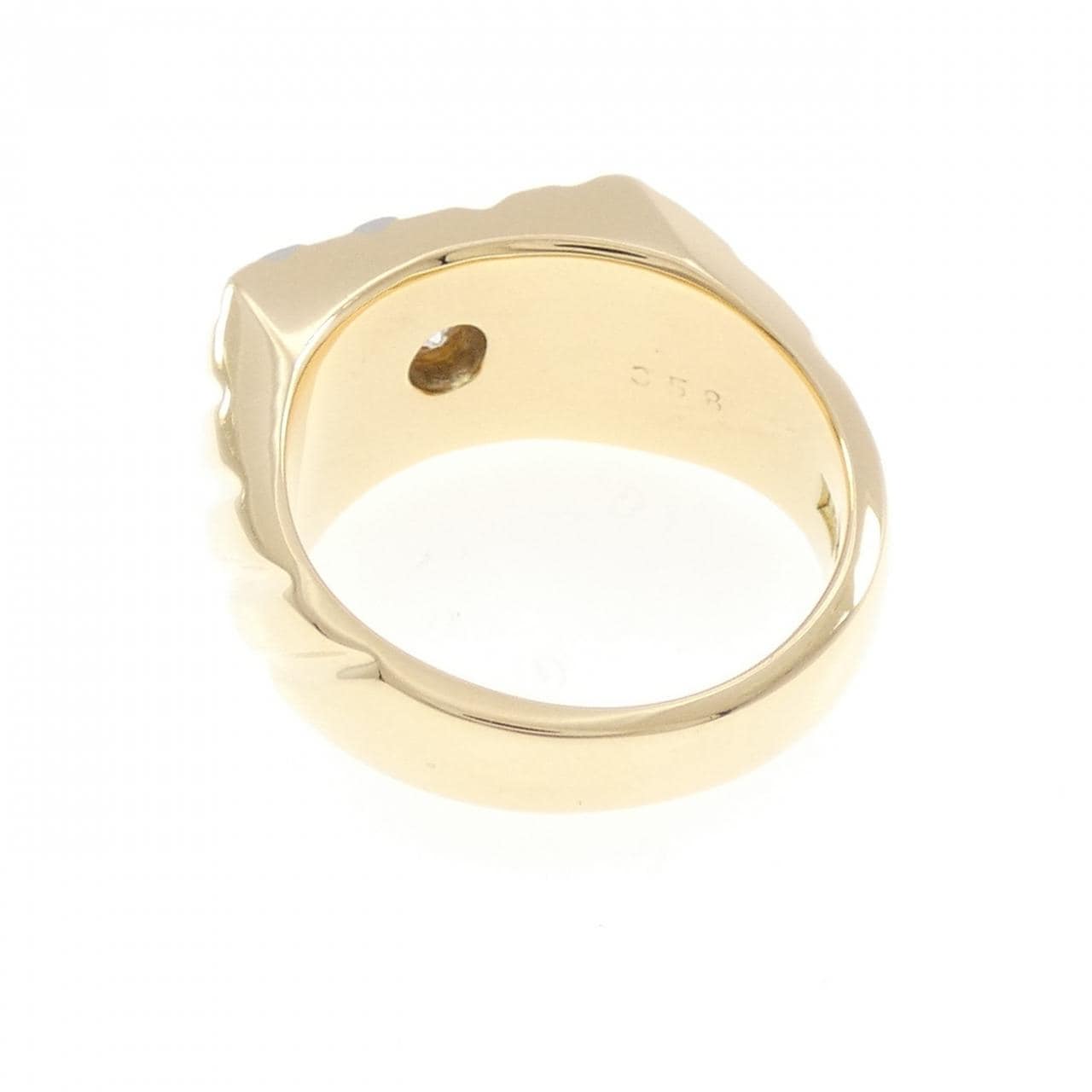 K18YG/PM900 ダイヤモンド リング 0.358CT