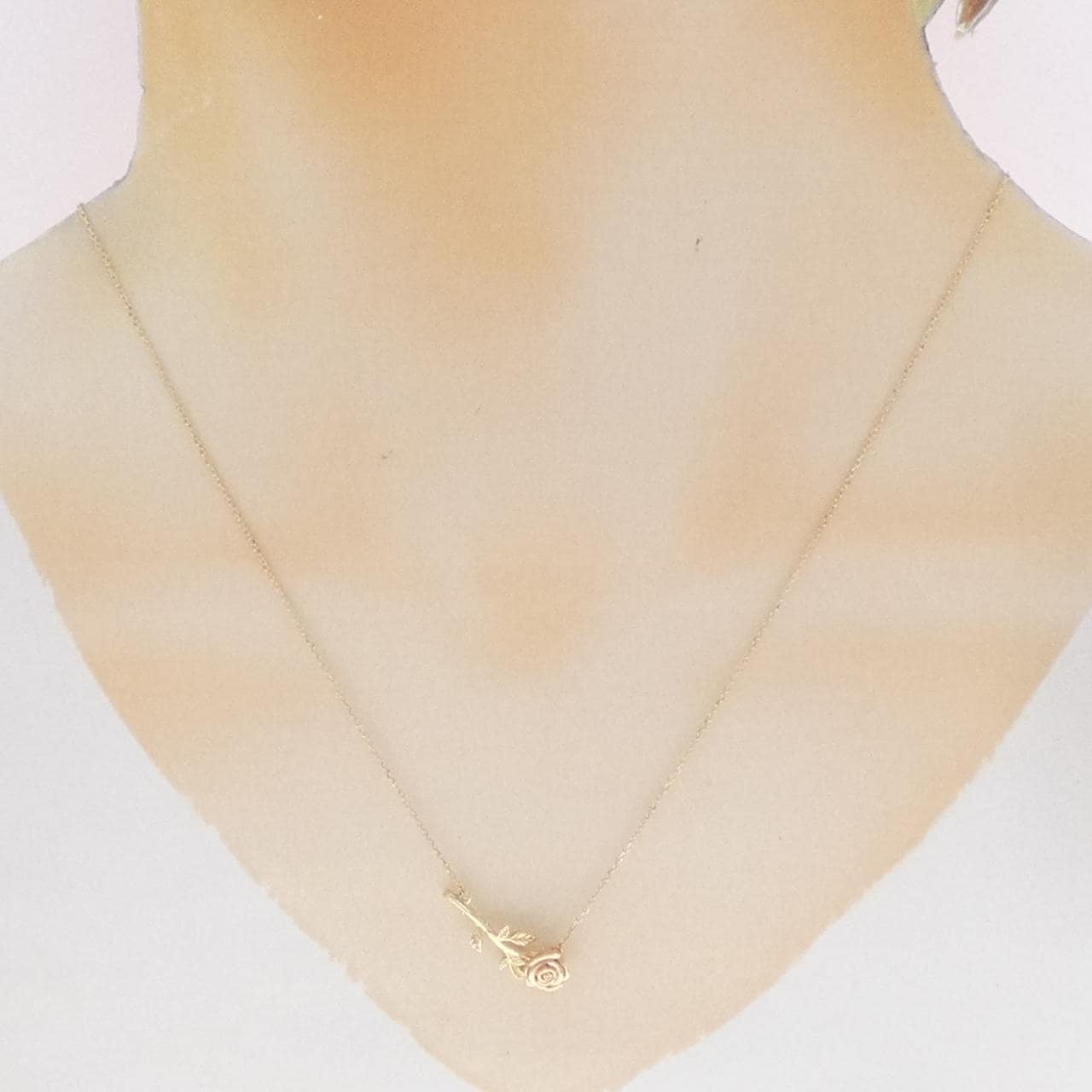 アヴァランチ ローズ 10KYG/10KPG ネックレス