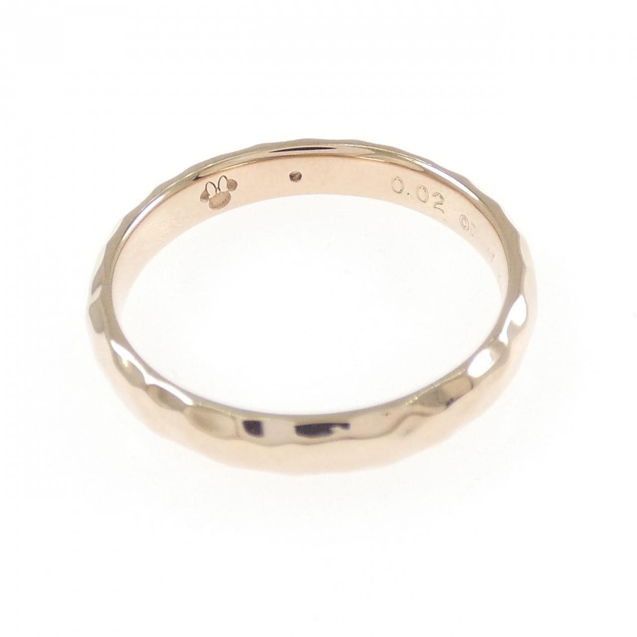 K18PG ダイヤモンド リング 0.02CT