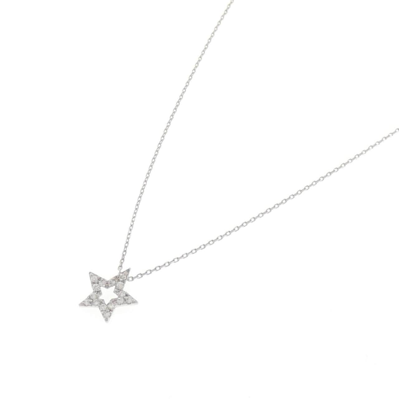 スタージュエリー ダイヤモンド ネックレス 0.15CT