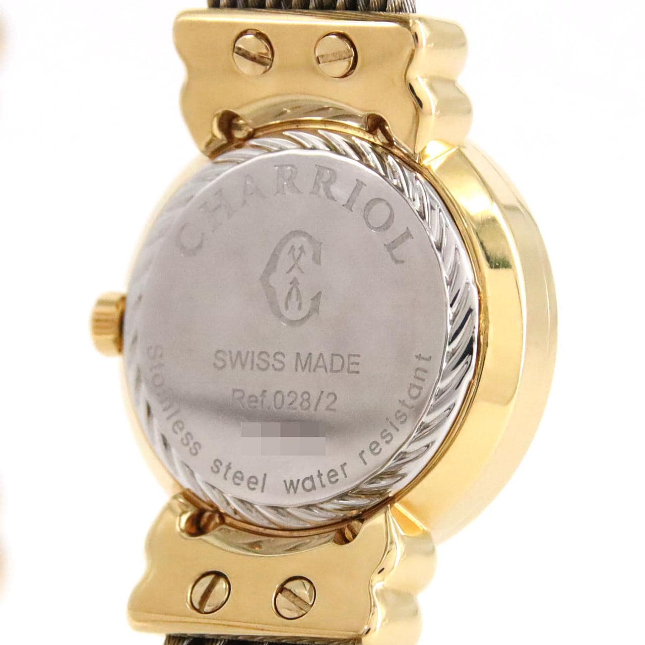 【ノーメンテナンス還元価格】フィリップシャリオール サントロペ コンビ･12P 028/2 GP クォーツ