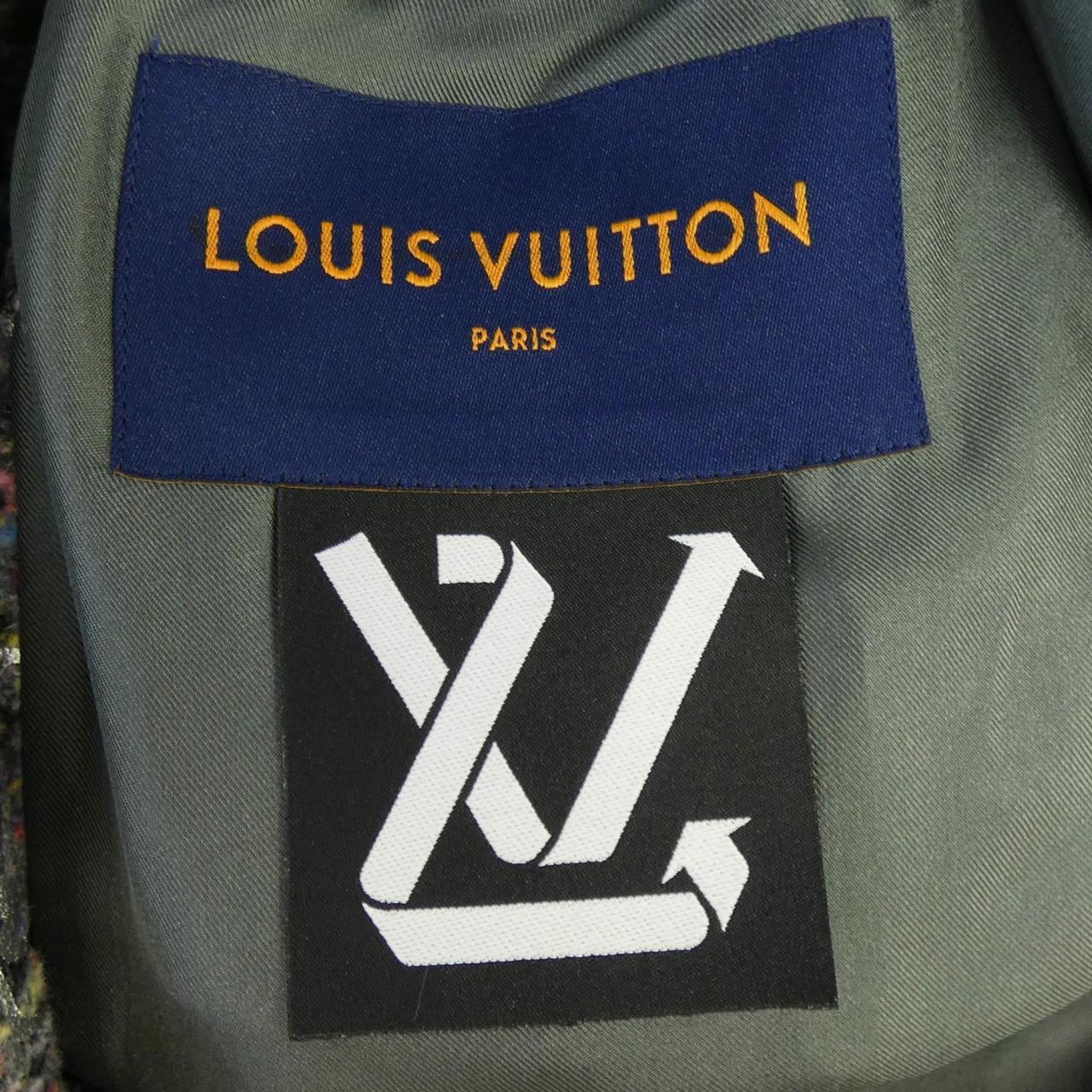 ルイヴィトン LOUIS VUITTON シルバーモノグラムフェルトコート HLC70EHI8 コート