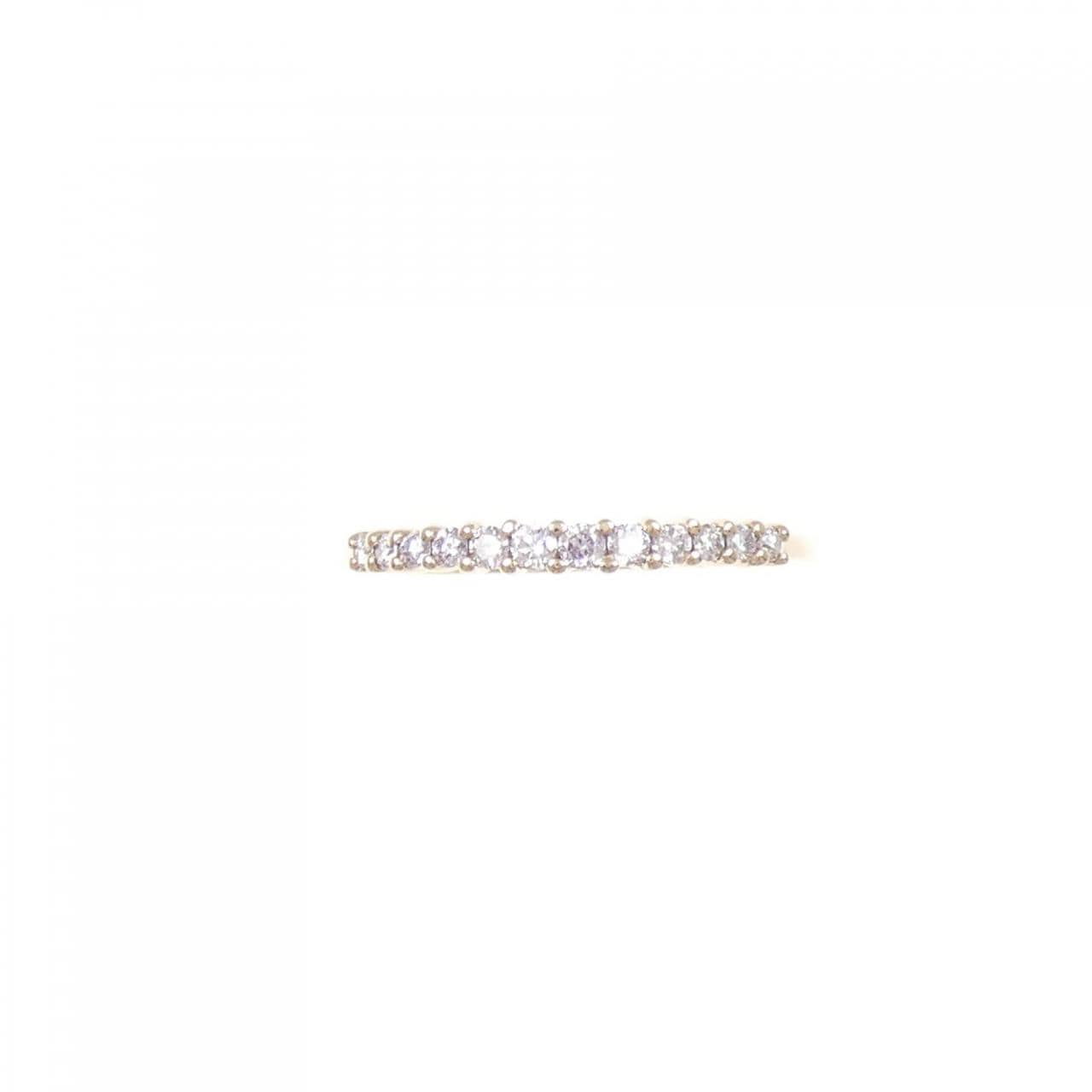 K18PG ダイヤモンド リング 0.15CT