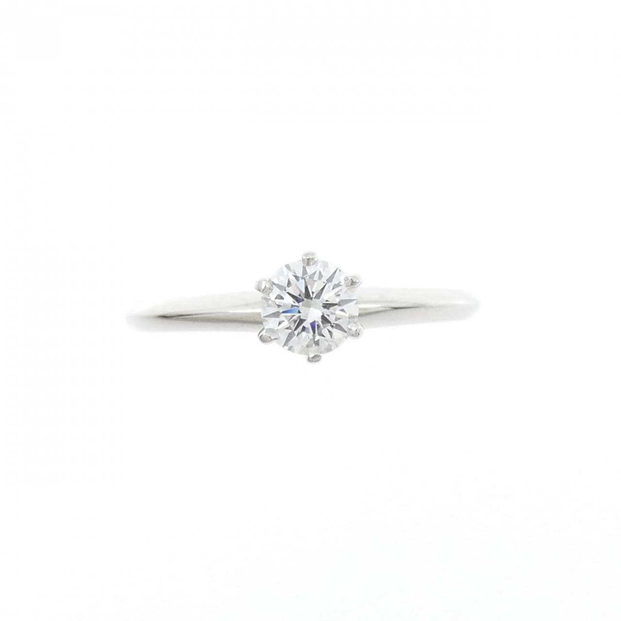 ティファニー クラシックソリティア リング 0.30CT E VVS1