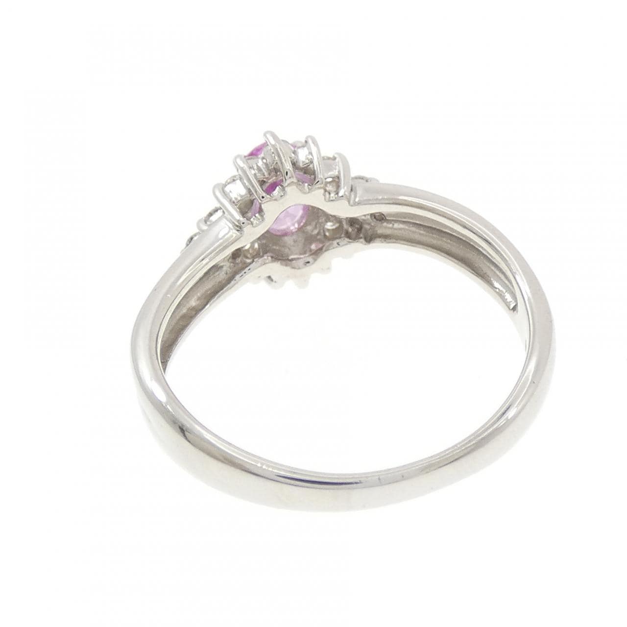クレサンベール 合成サファイヤ リング 0.49CT