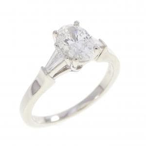 グラフ プロミス リング 0.54CT F VVS2 オーバルカット
