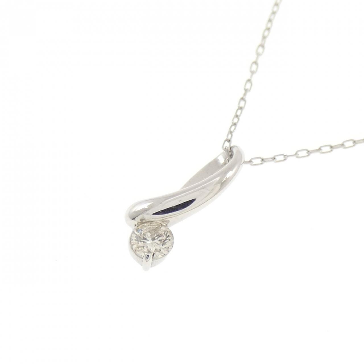 PT900/PT850 ダイヤモンド ネックレス 0.08CT