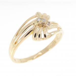 K18YG ダイヤモンド リング 0.02CT