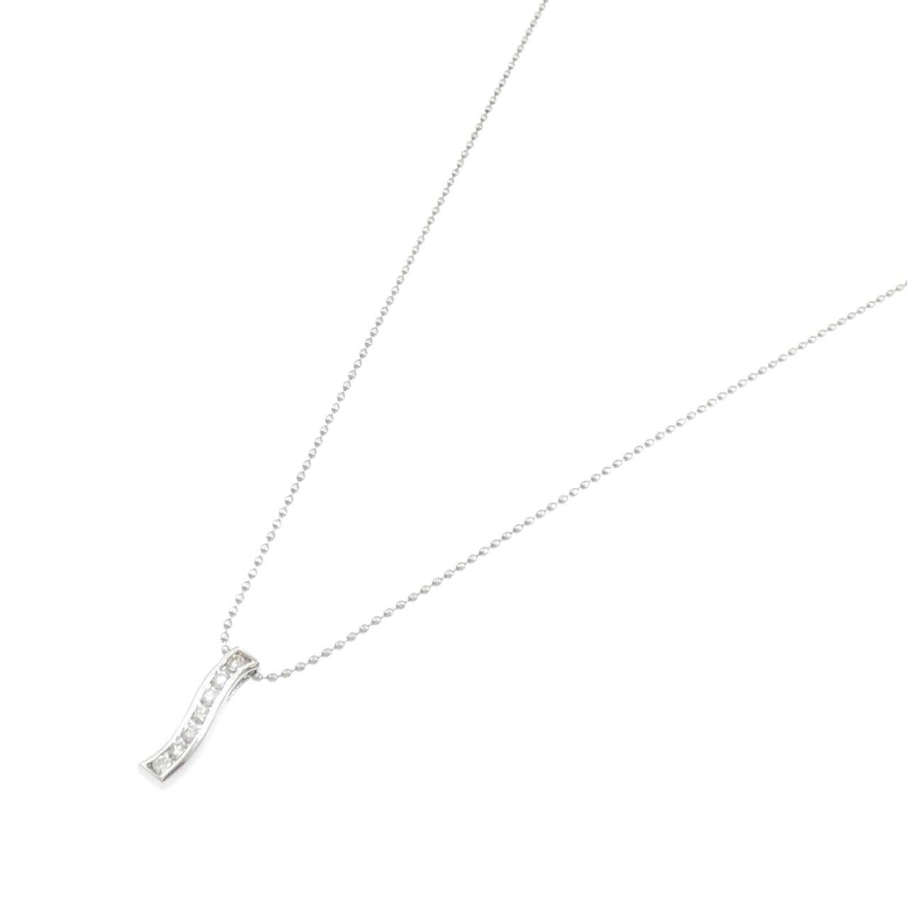 PT900/PT850 ダイヤモンド ネックレス 0.14CT
