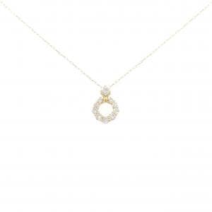 【新品】K18YG ダイヤモンド ネックレス 0.20CT