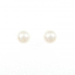K14WG アコヤパール ピアス 6.9mm