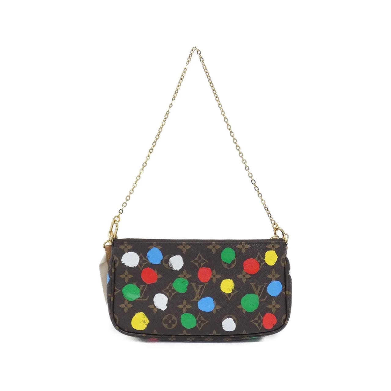 ルイヴィトン モノグラム(LV X YK) ミュルティ ポシェット アクセソワール M46385 ショルダーバッグ