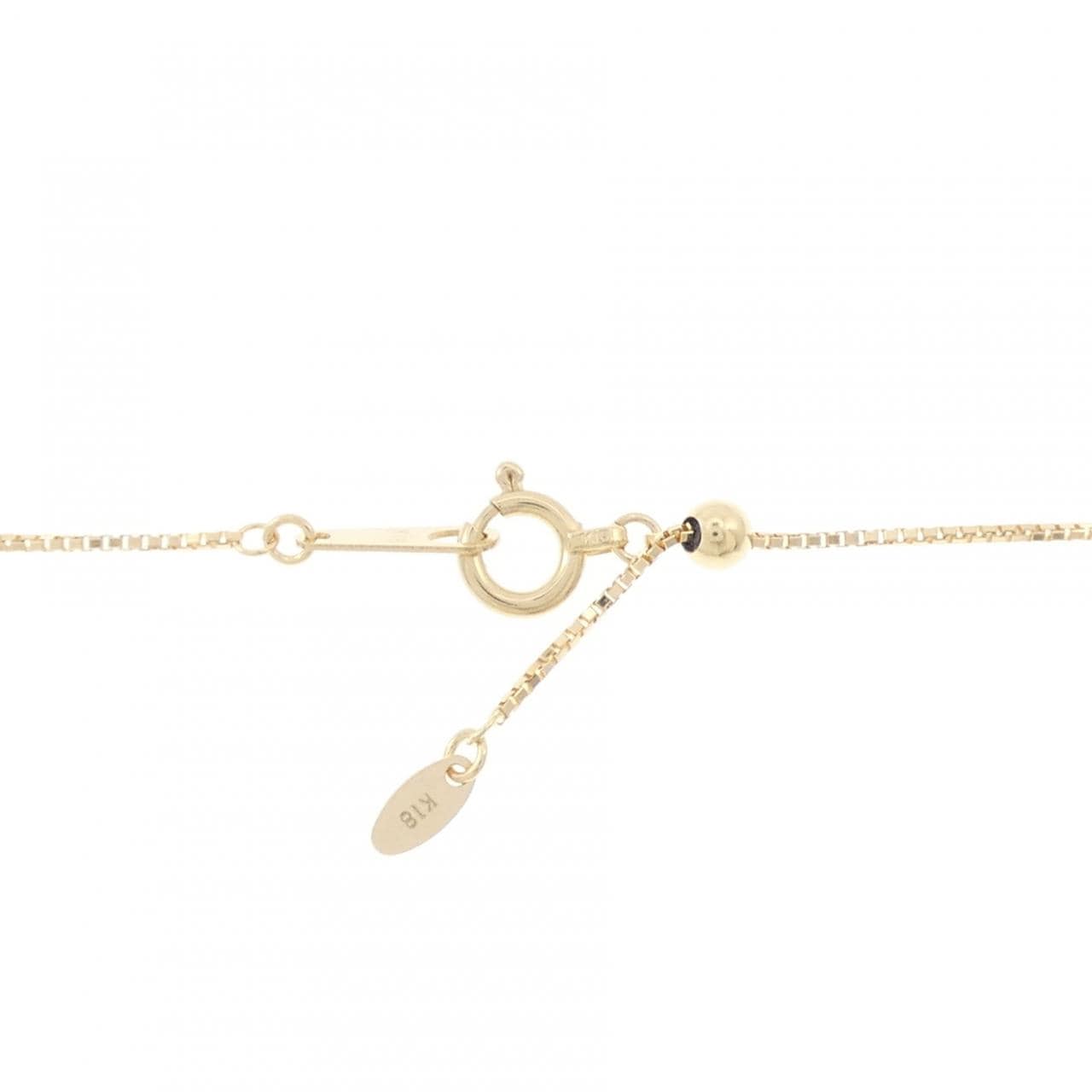 K18YG ダイヤモンド ネックレス 0.25CT