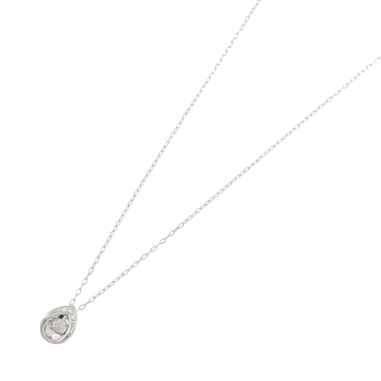 PT900/PT850 ダイヤモンド ネックレス 0.123CT