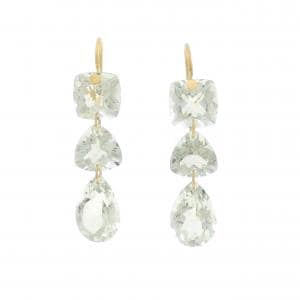 マリエレーヌ･ドゥ･タイヤック クオーツ ピアス