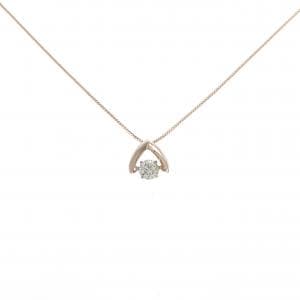 K18PG ダイヤモンド ネックレス 0.21CT