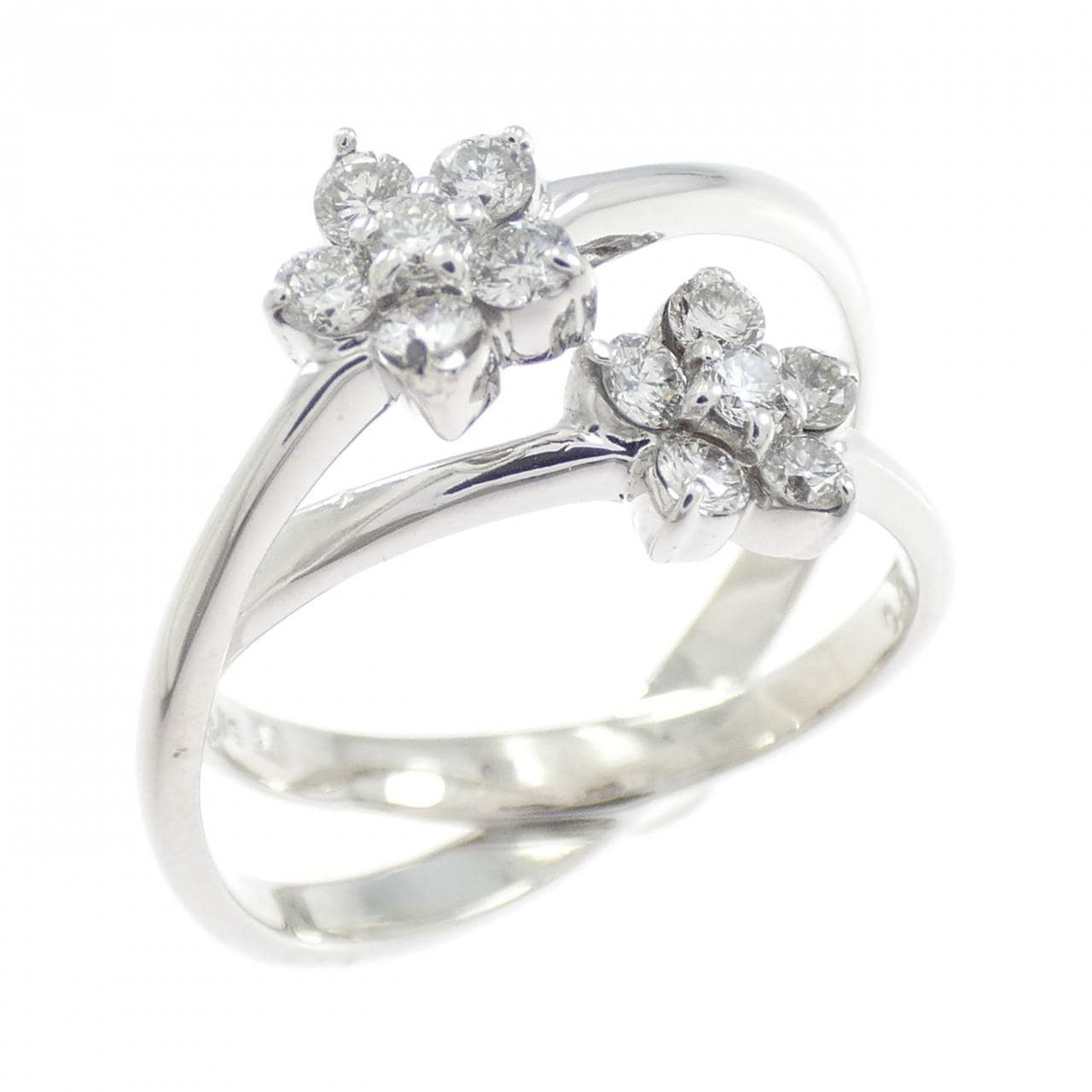 PONTE VECCHIO花朵鑽石戒指0.41CT