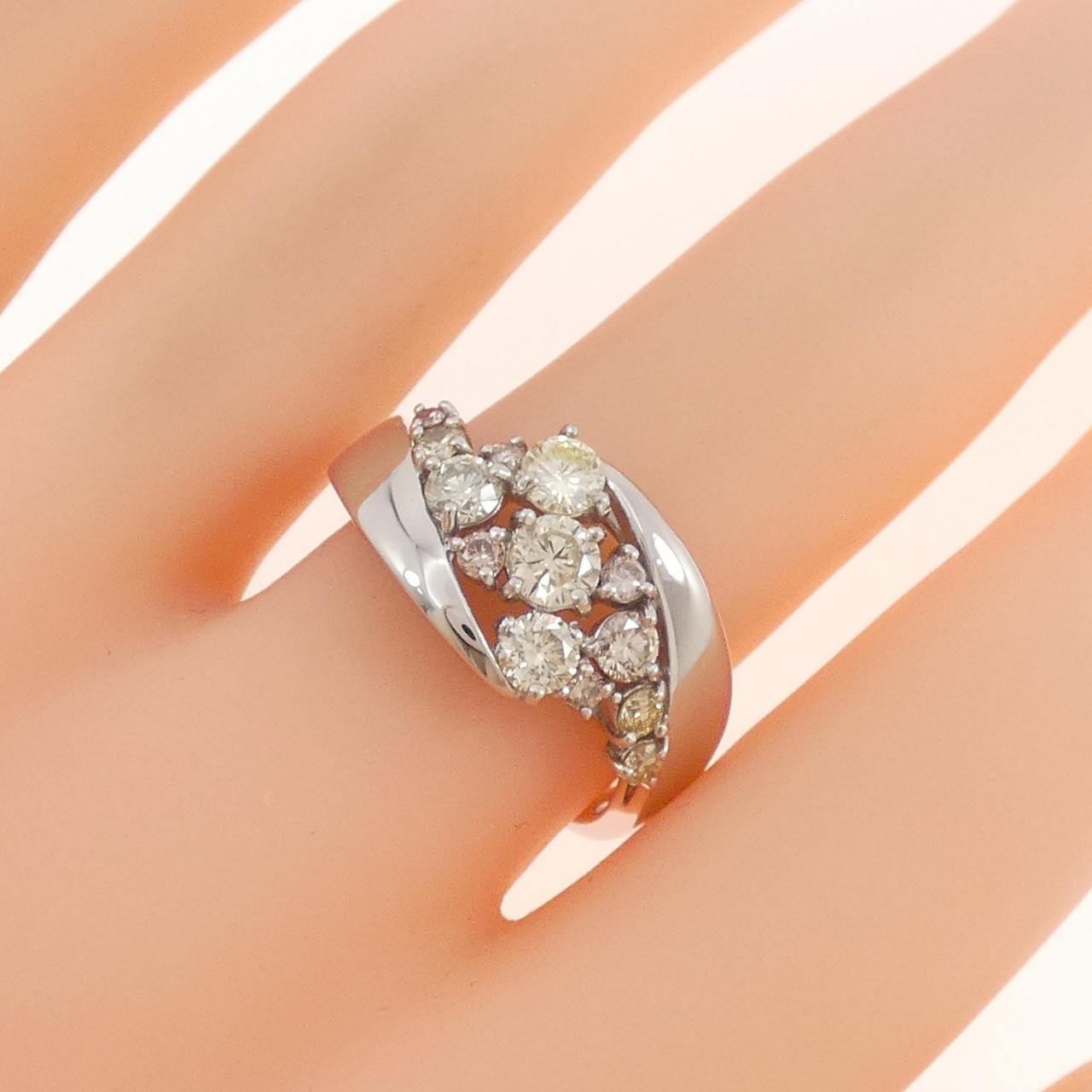 PT900 ダイヤモンド リング 1.03CT