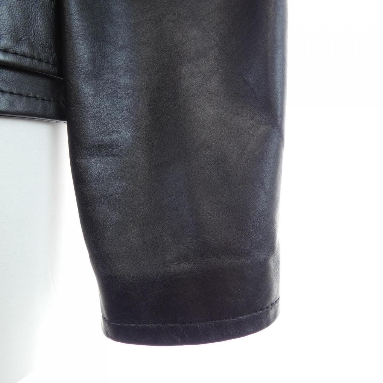 セリーヌ CELINE クラシックバイカージャケット 2E158599E レザーライダースジャケット