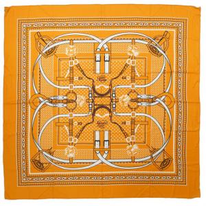 エルメス HERMES GRAND MANEGE BANDANA カレジェアン140. ショール