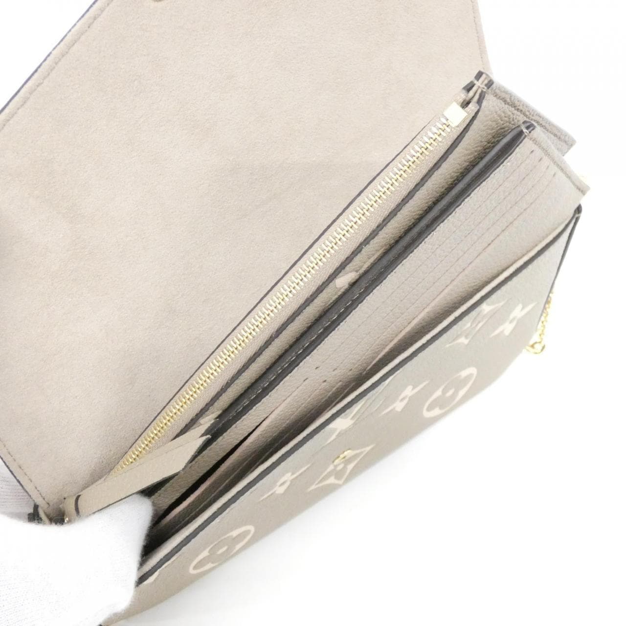 ルイヴィトン バイカラー モノグラム アンプラント ポシェット フェリシー M82610 ショルダーバッグ