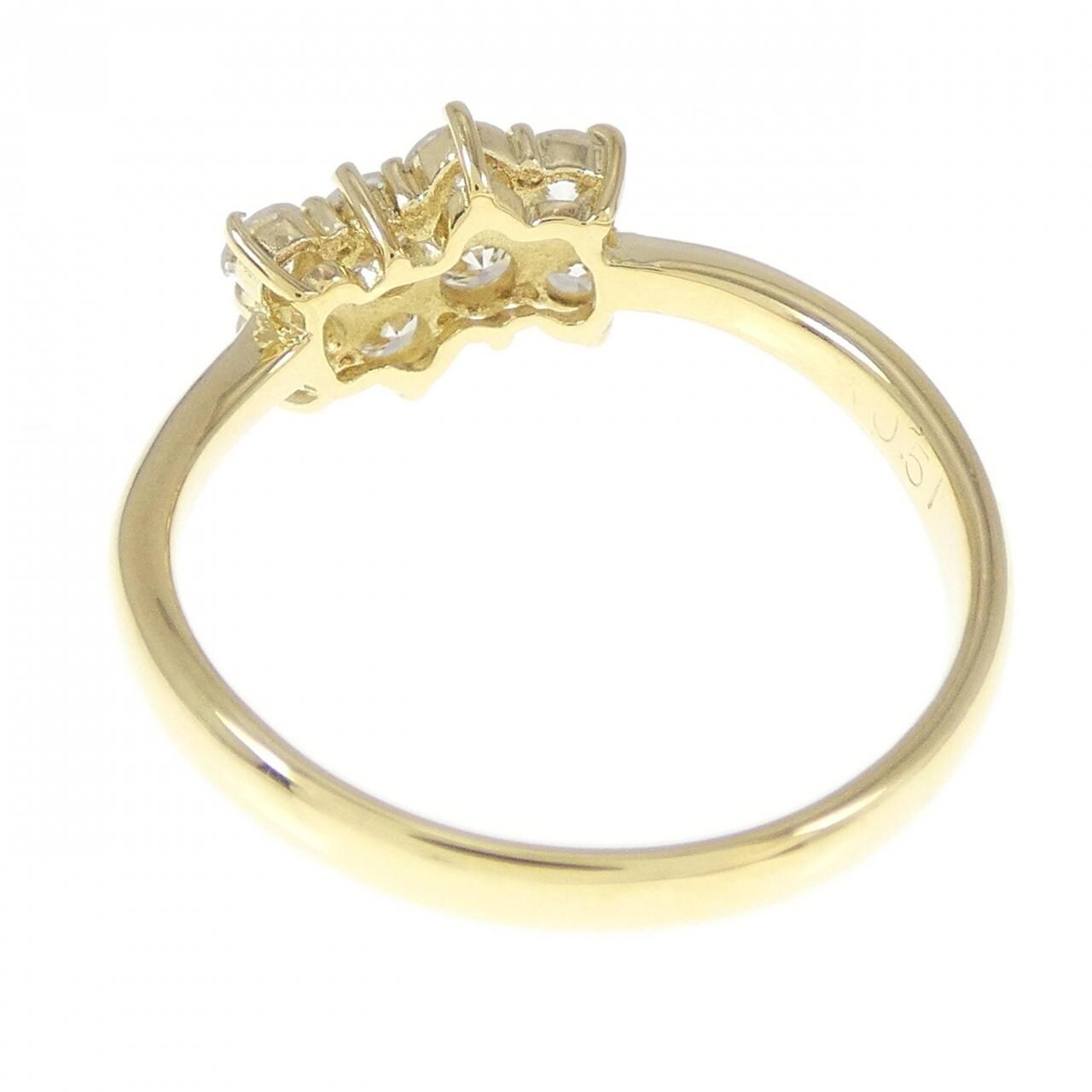 K18YG ダイヤモンド リング 0.51CT