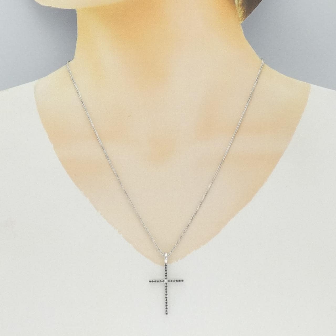 ダミアーニ ミステリークロス ミディアム ネックレス