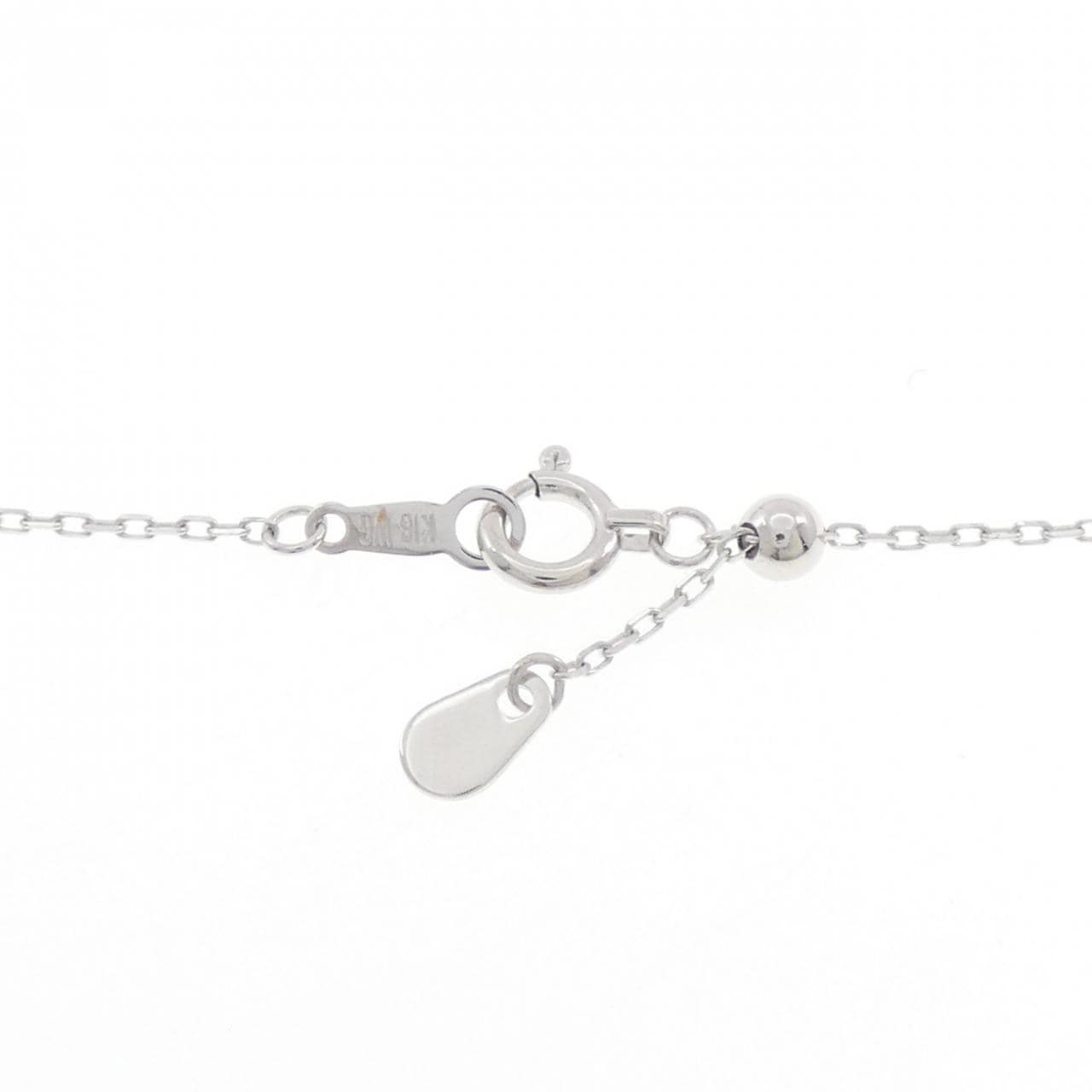 K18WG アメジスト ネックレス