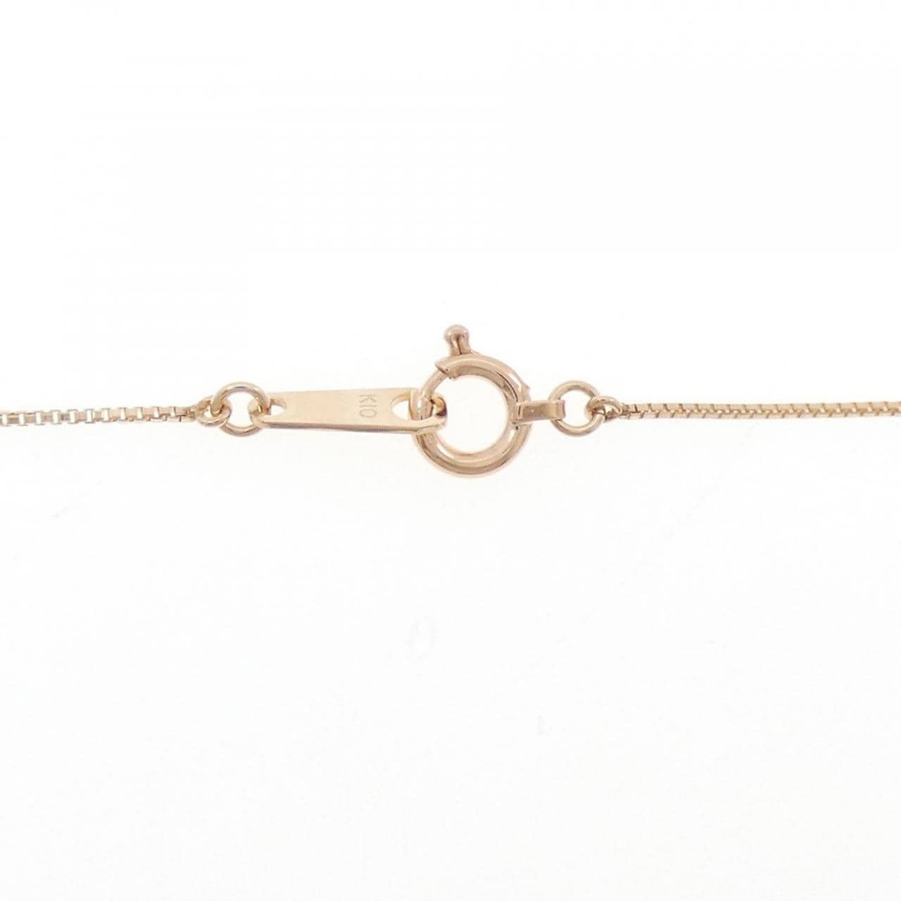 K10PG ダイヤモンド ネックレス 0.01CT