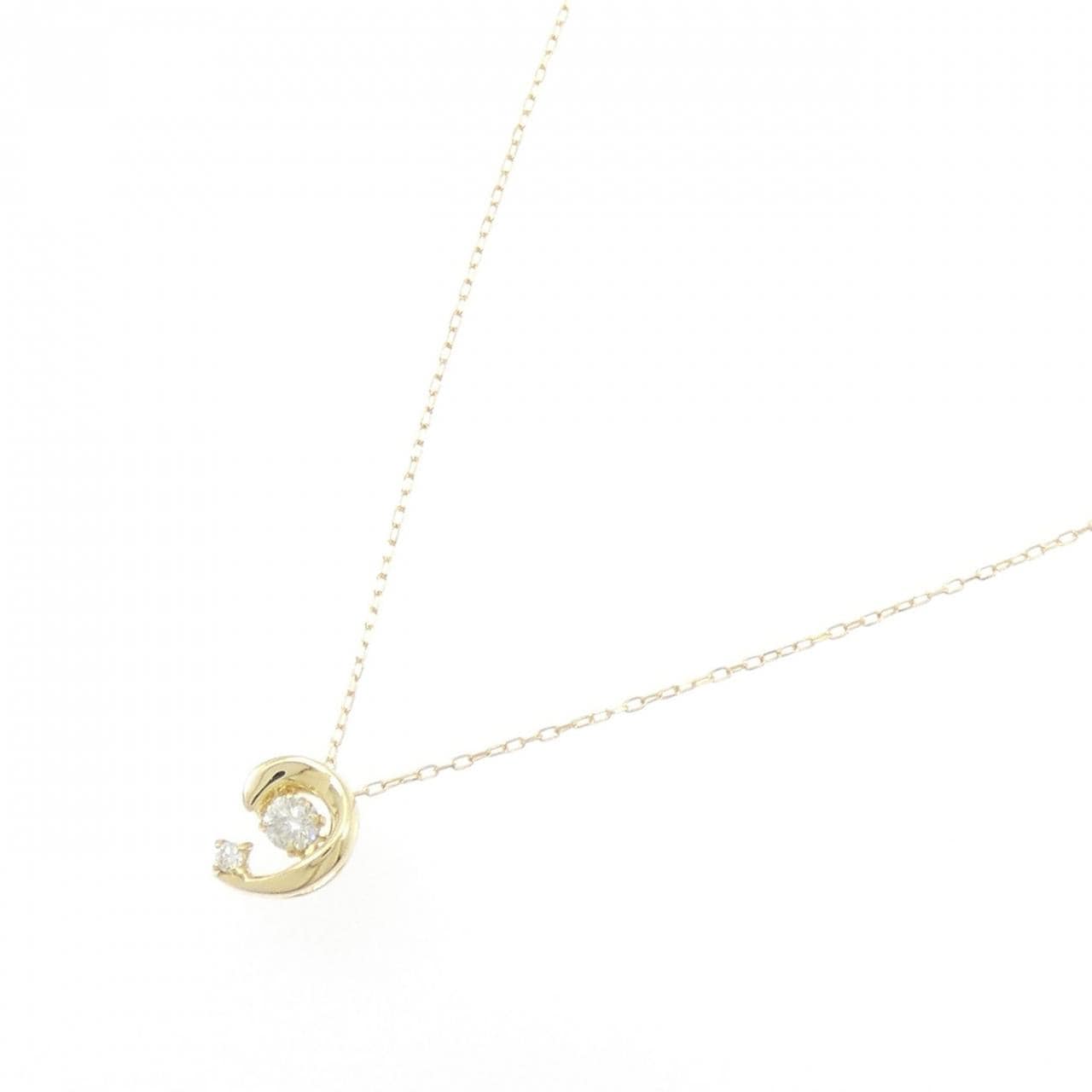 K18YG ダイヤモンド ネックレス 0.05CT