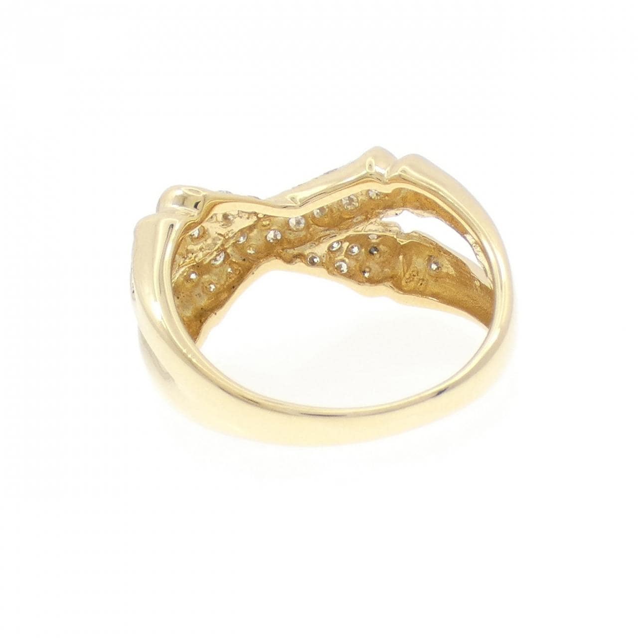 K18YG ダイヤモンド リング 0.52CT