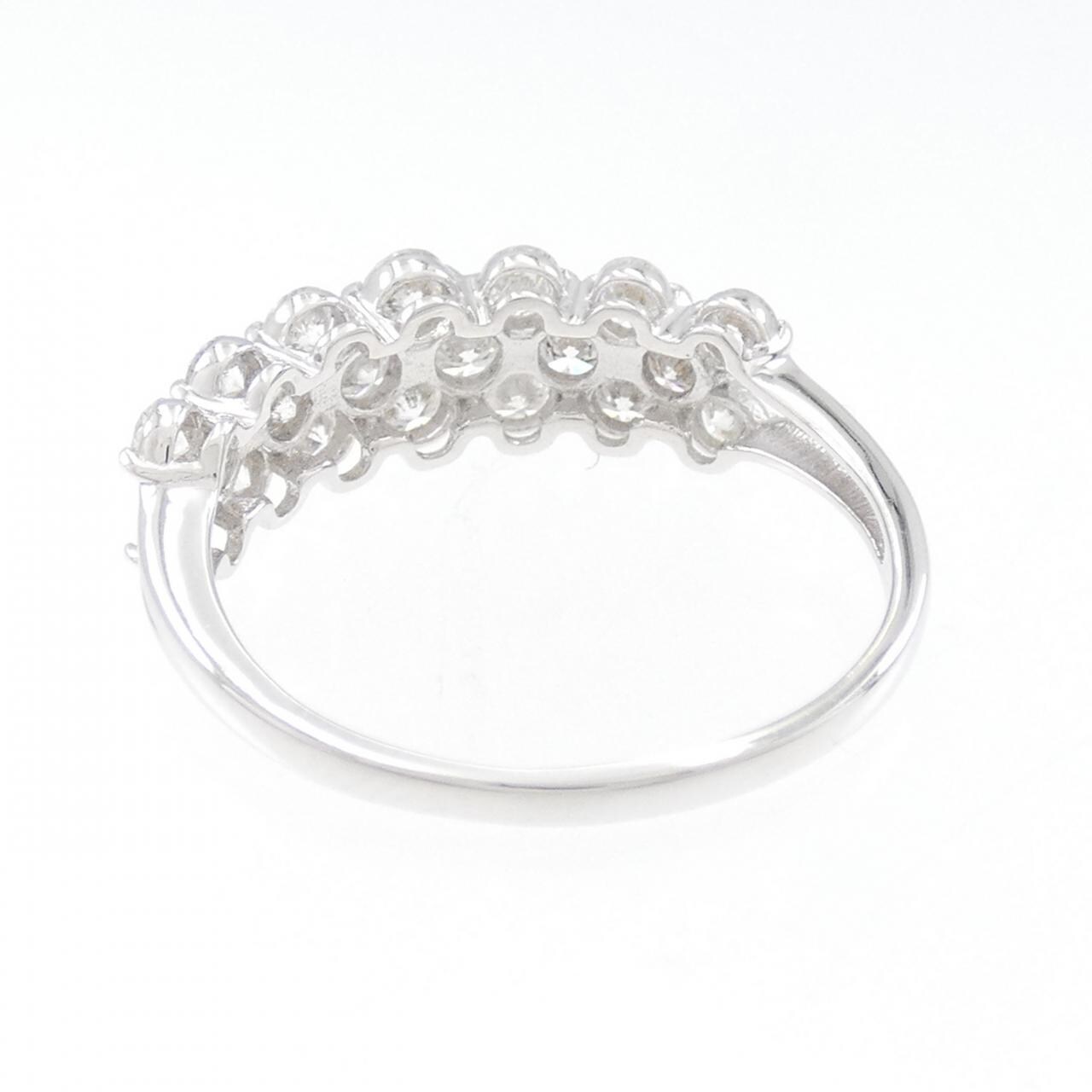 K18WG ダイヤモンド リング 1.00CT
