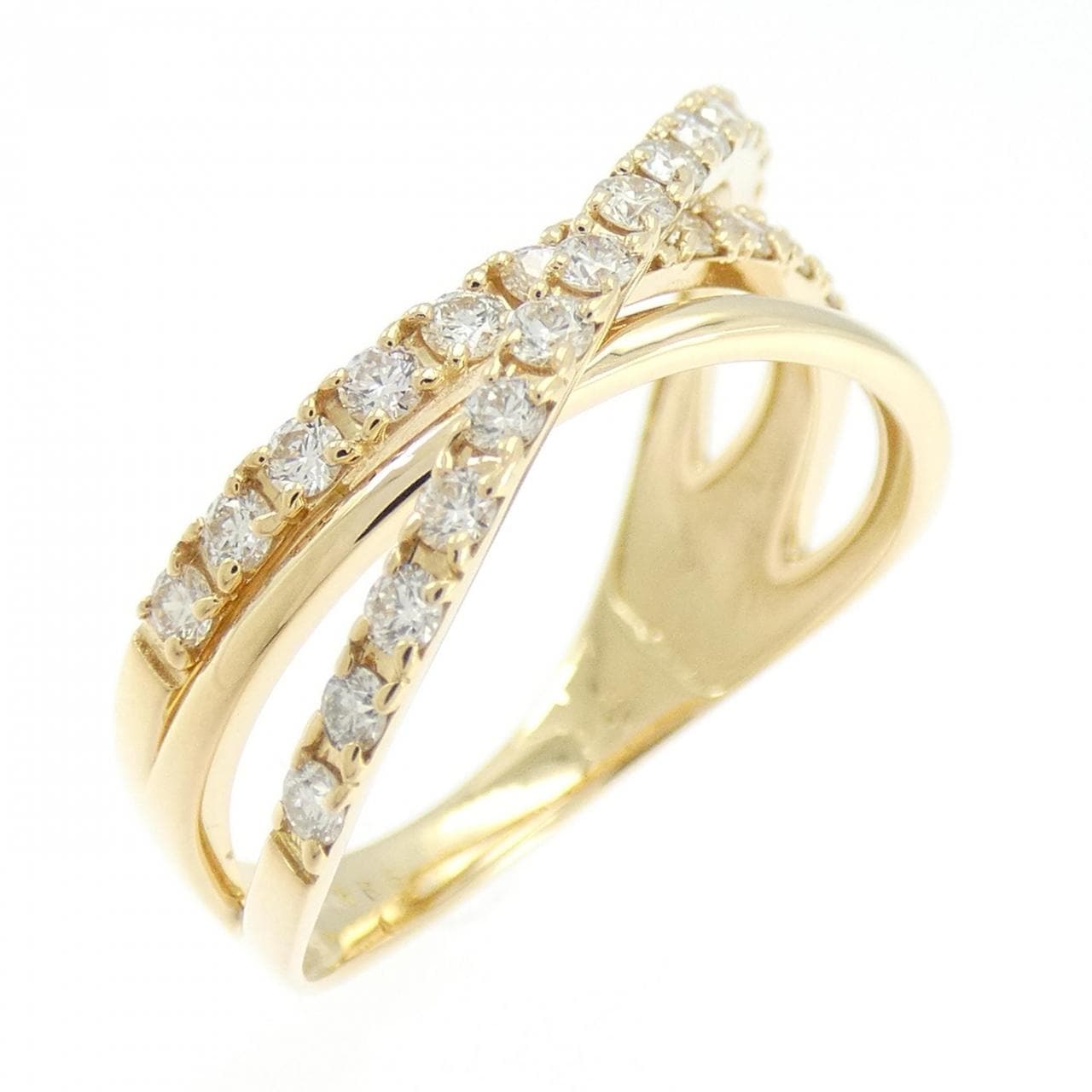 K18YG ダイヤモンド リング 0.50CT