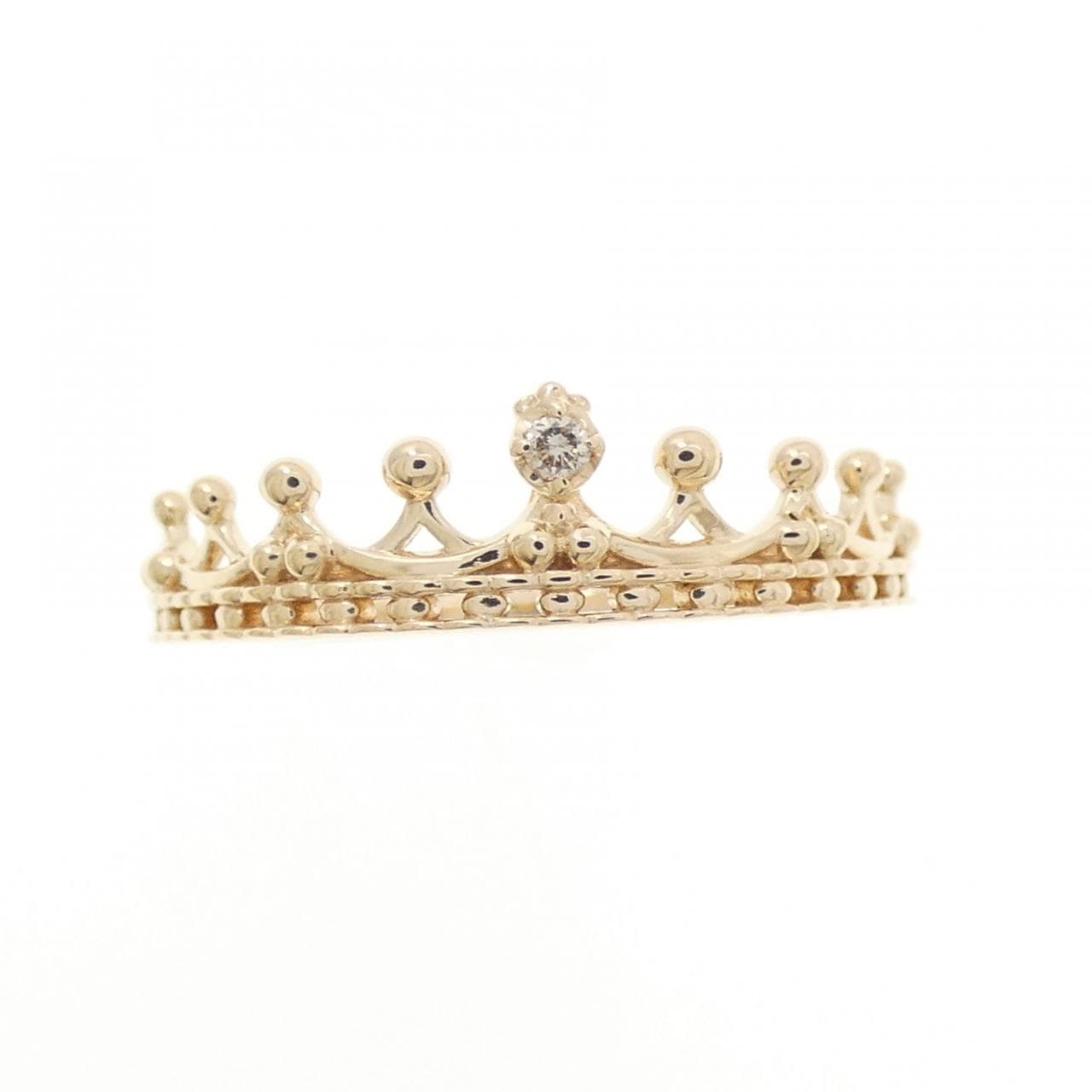 ノジェス ティアラ ダイヤモンド リング 0.01CT