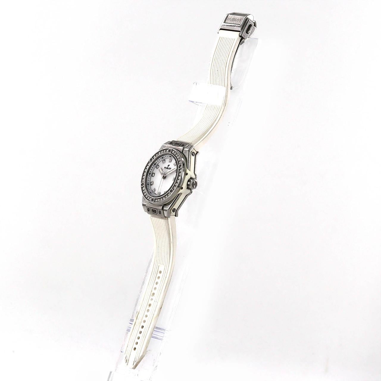 【ノーメンテナンス還元価格】ウブロ ビッグバンワンクリックスチールホワイトダイヤモンド 485.SE.2210.RW.1204 SS 自動巻