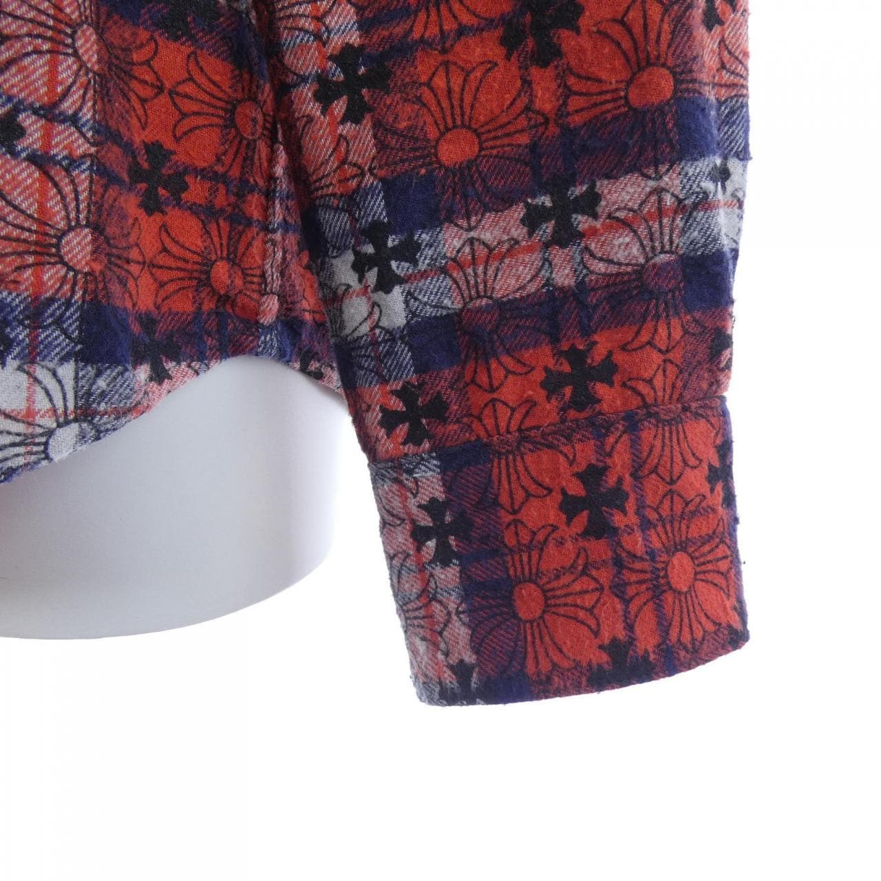 クロムハーツ CHROME HEARTS Loose Ends Check Shirt 2211-304-4876 シャツ