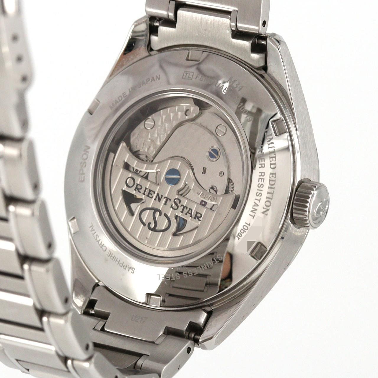 オリエントスター M34 F8デイト LIMITED F8N6-UAE0/RK-BX0007B SS 自動巻