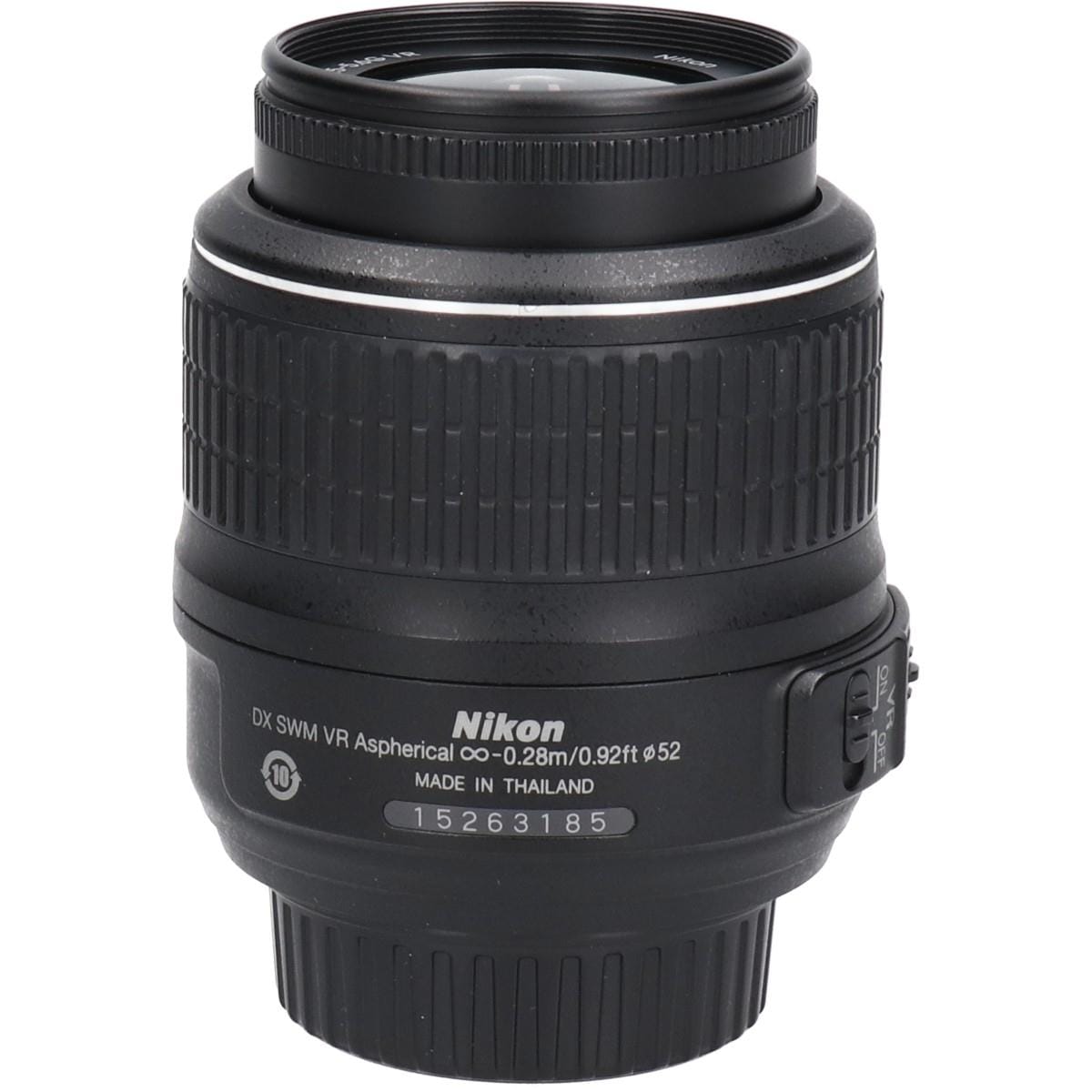 ＡＦ－Ｓ　ＤＸ１８－５５ｍｍ　Ｆ３．５－５．６Ｇ　ＶＲ