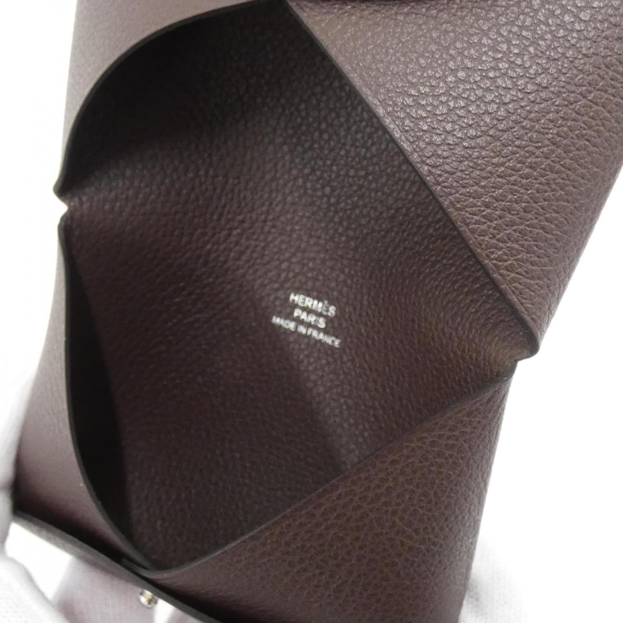 [Unused items] HERMES Calvi 064954CK Card Case