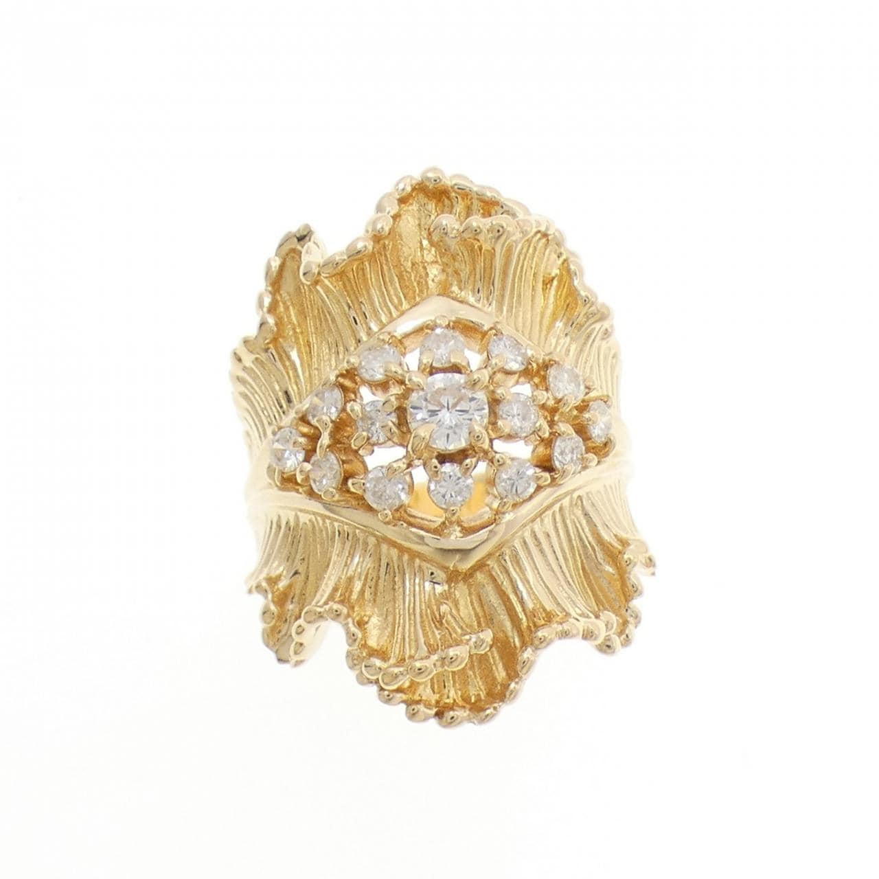 K18YG ダイヤモンド リング 0.53CT