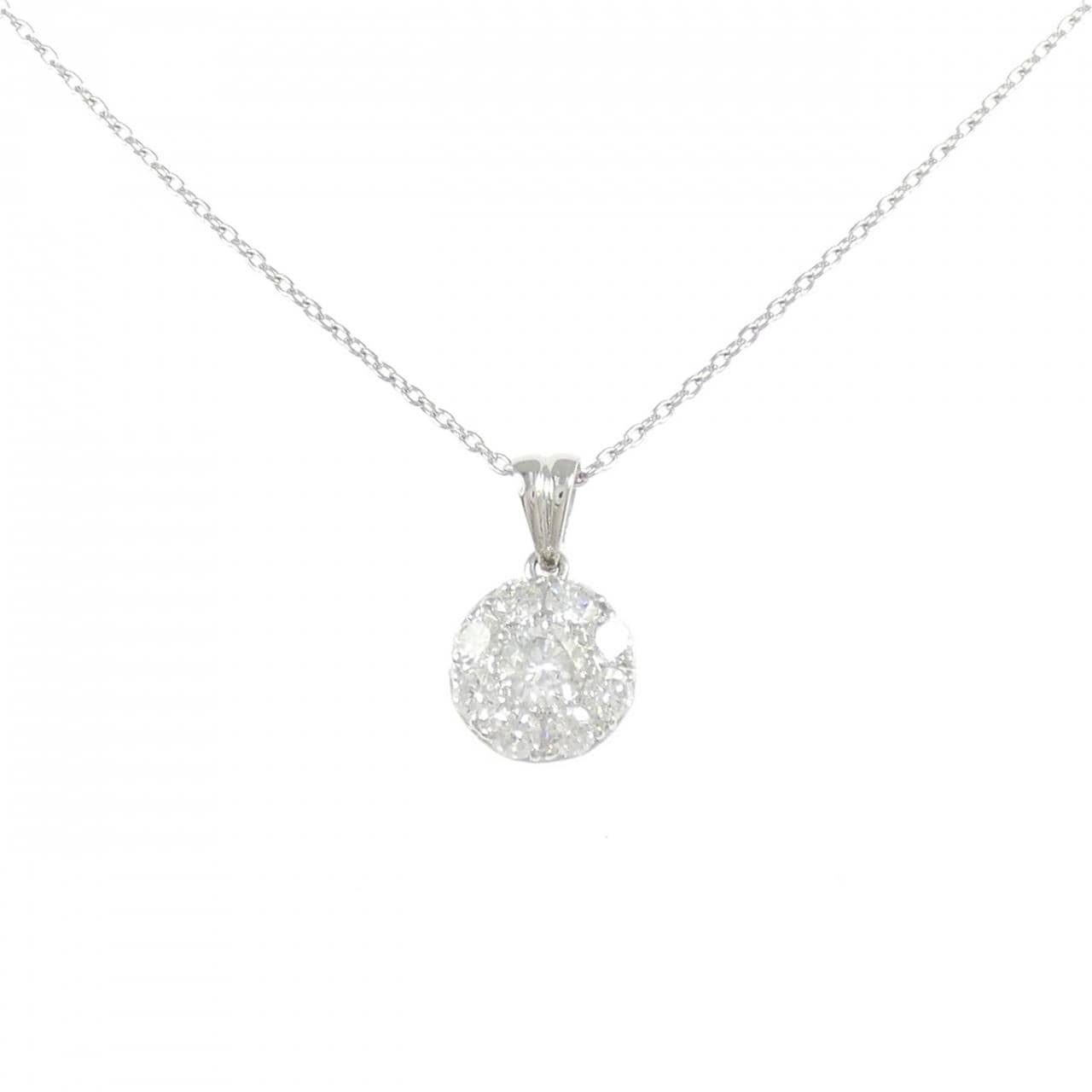 PT900/PT850 ダイヤモンド ネックレス 0.50CT