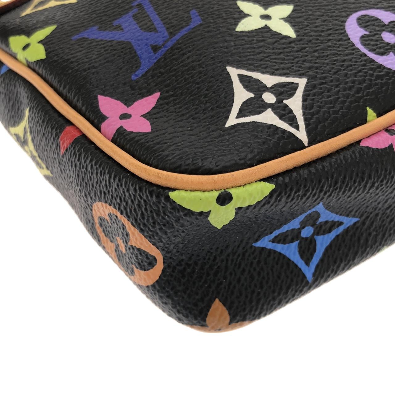 【ヴィンテージ】ルイヴィトン マルチカラー ポシェット アクセソワール M92648 アクセサリーポーチ