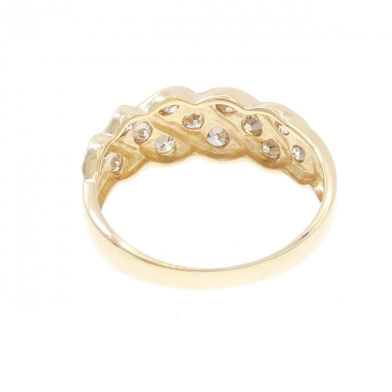 K18YG ダイヤモンド リング 1.00CT