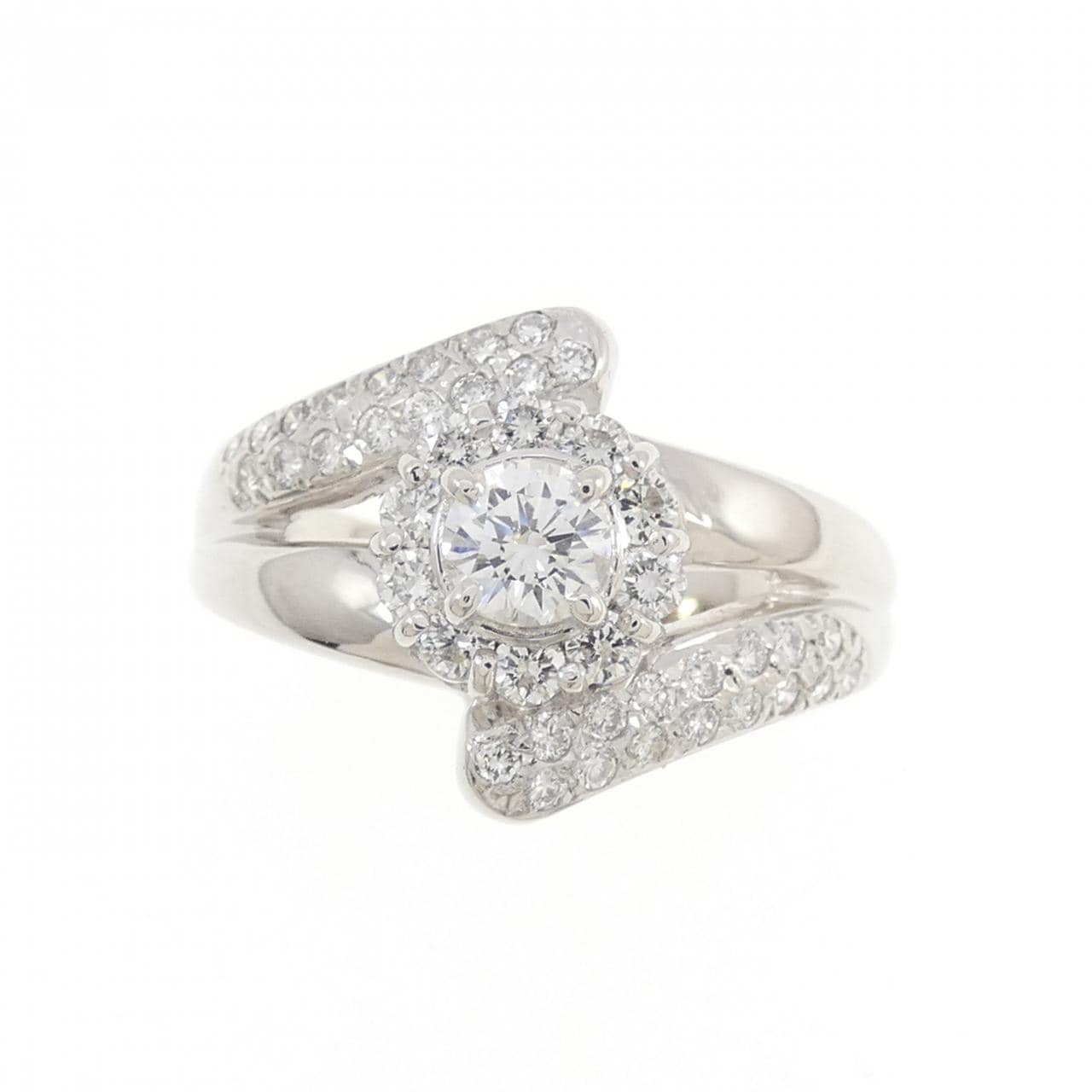 PT900 ダイヤモンド リング 0.23CT